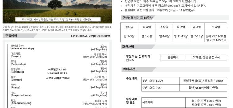 2023년 5월 21일 주보