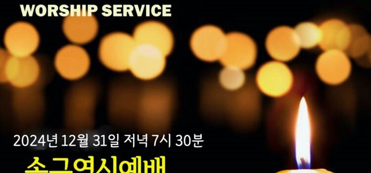 2024년을 뒤돌아보며!!