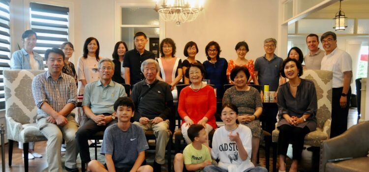 워싱턴 온누리교회 7월 예배후 친교 모임